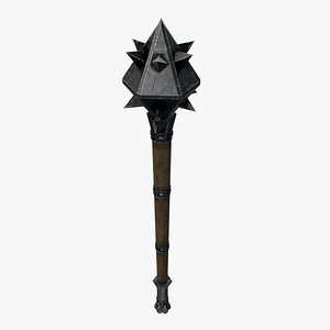3D Medieval Mace