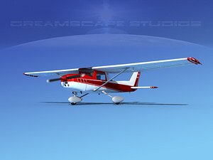 3d model cessna 150 aerobat