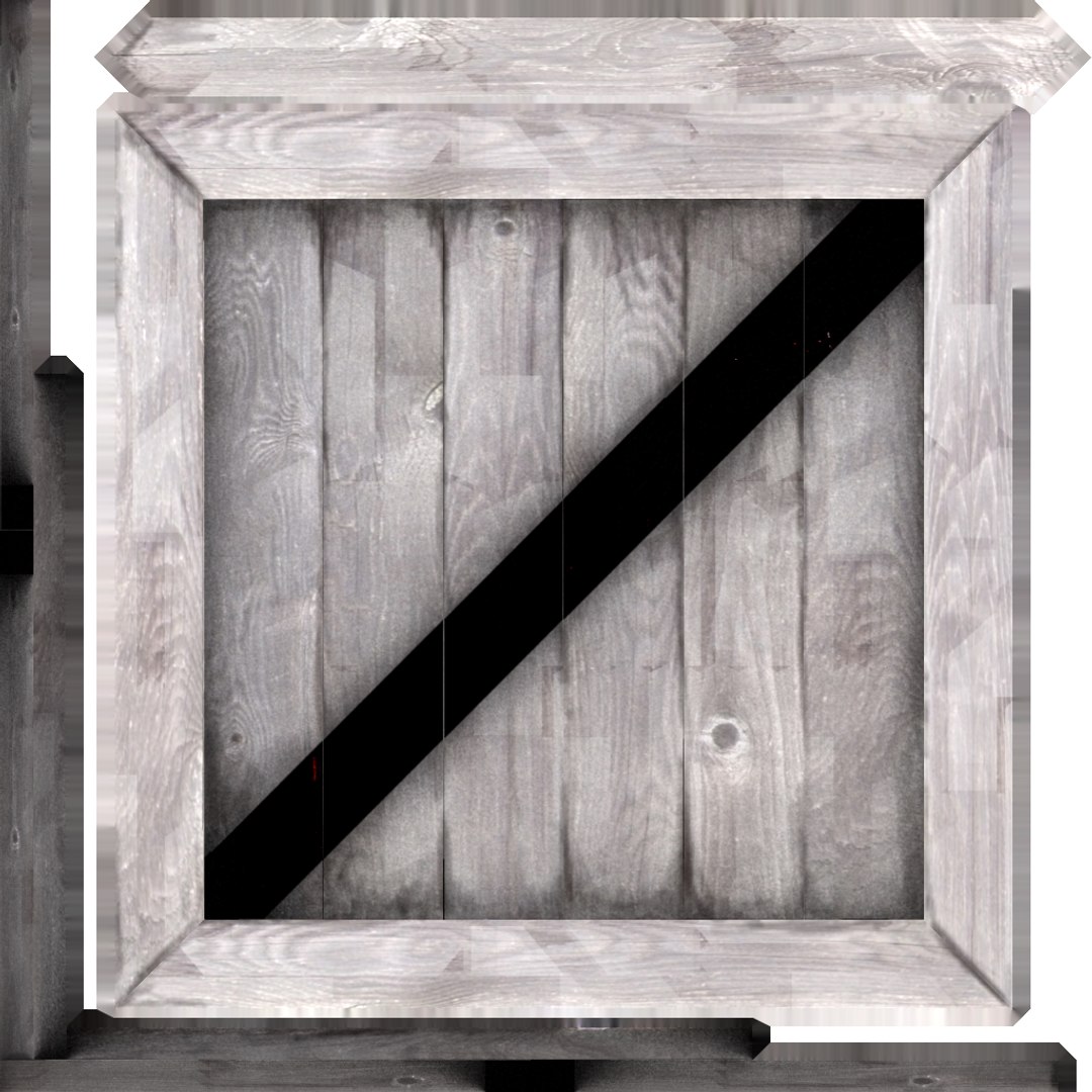 Blend Wood Crate