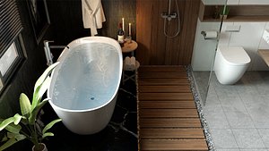 3D bathroom