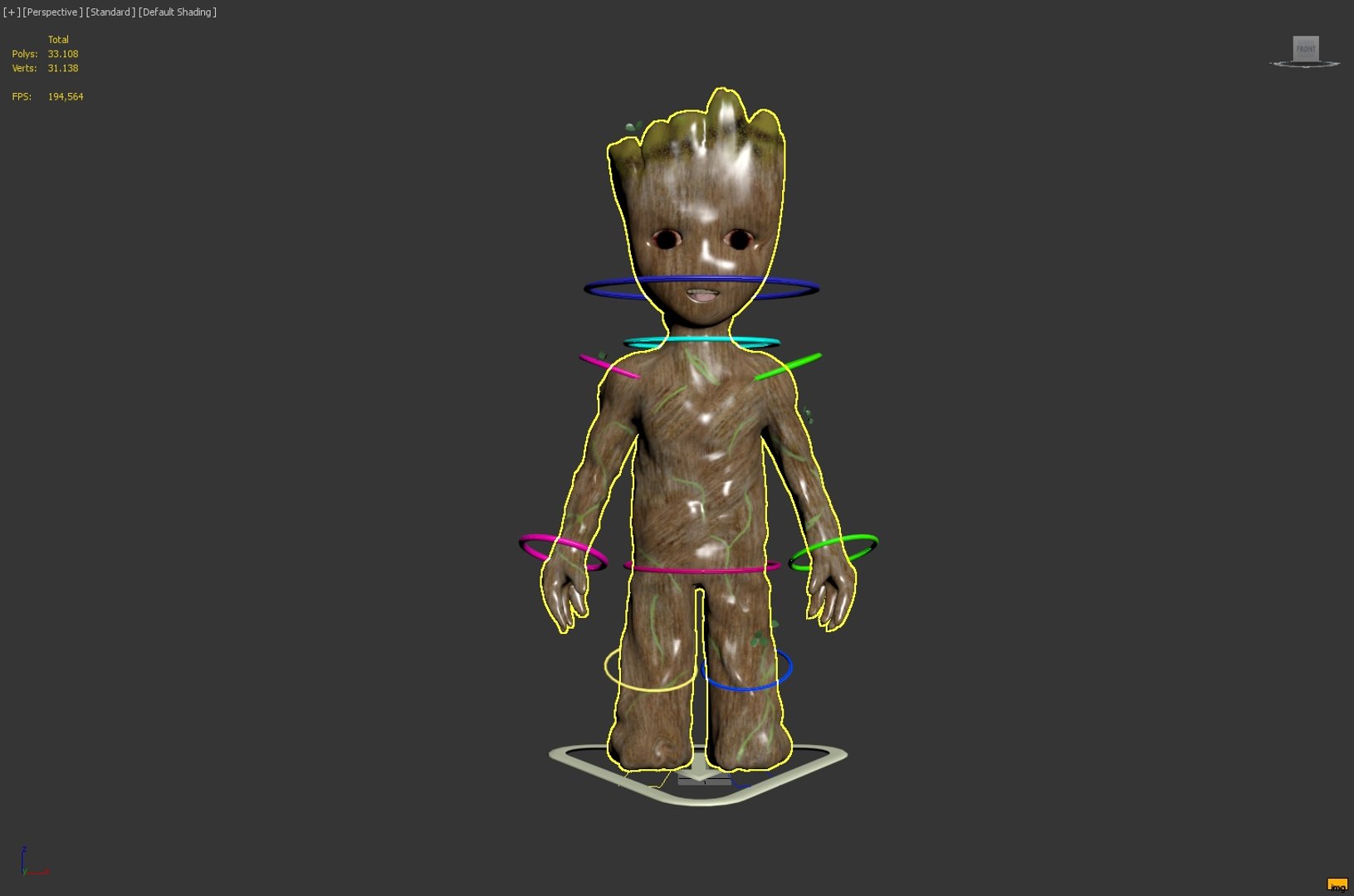 Baby Groot Model - TurboSquid 1493585