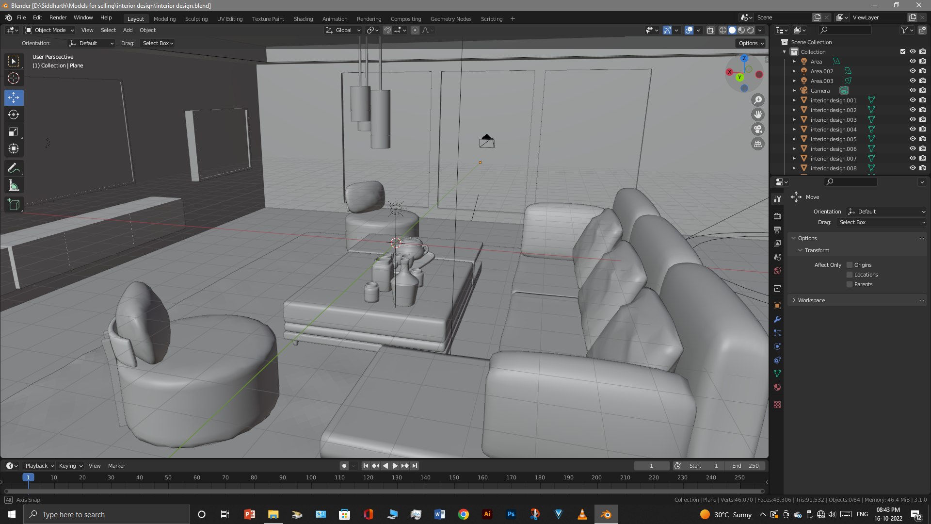 3D Interior Design - TurboSquid 2194054
