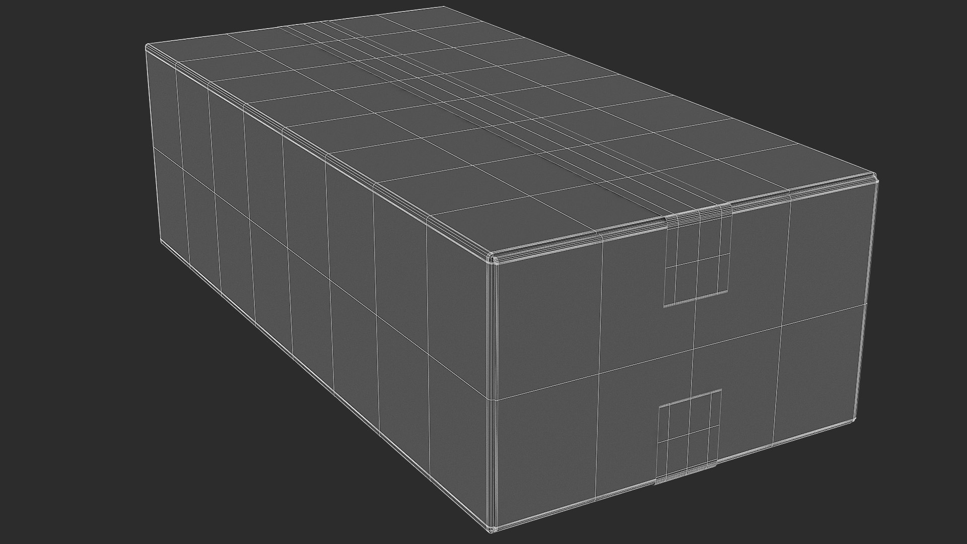 Closed Cardboard Box Collection 3D model https://p.turbosquid.com/ts-thumb/UI/bhXWed/Md/wire2.1b6c/png/1716476921/1920x1080/fit_q87/f4536d1f3c5d522e168d0f8850d33eb352204b94/wire2.1b6c.jpg