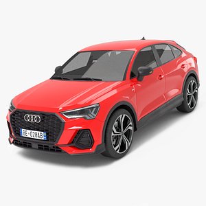 3D 2020 audi q3 sportback