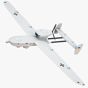 LUNA NG - Uncrewed Air-Supported Reconnaissance System UAV Drone PBR 3D