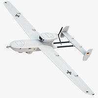 LUNA NG - Uncrewed Air-Supported Reconnaissance System UAV Drone PBR