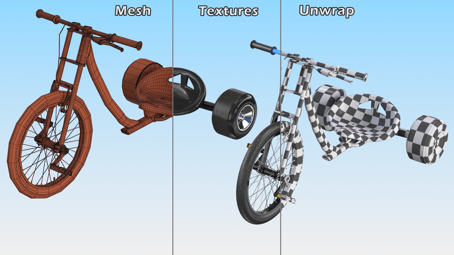 Drift Trike model https://p.turbosquid.com/ts-thumb/UI/i4NF1m/0Y/drifttrikec4dmodel018/jpg/1622236919/1920x1080/fit_q87/eae594d28606ab54a1557401c060b363846610ba/drifttrikec4dmodel018.jpg