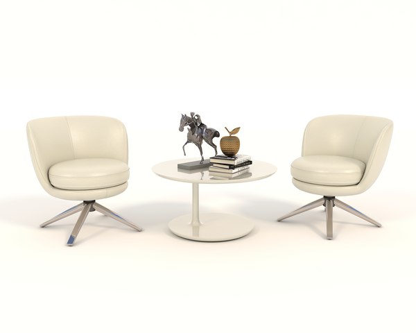 contemporary design chair 3D model