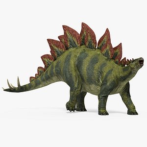 stegosaurus walking pose 3ds