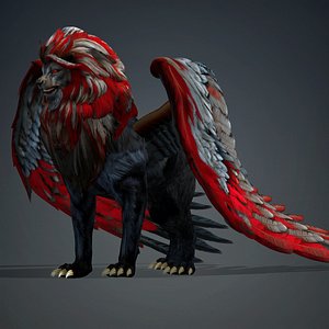3D Lion Gryphus-A3 model