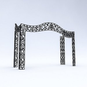 Sahne Wrought Iron Decor