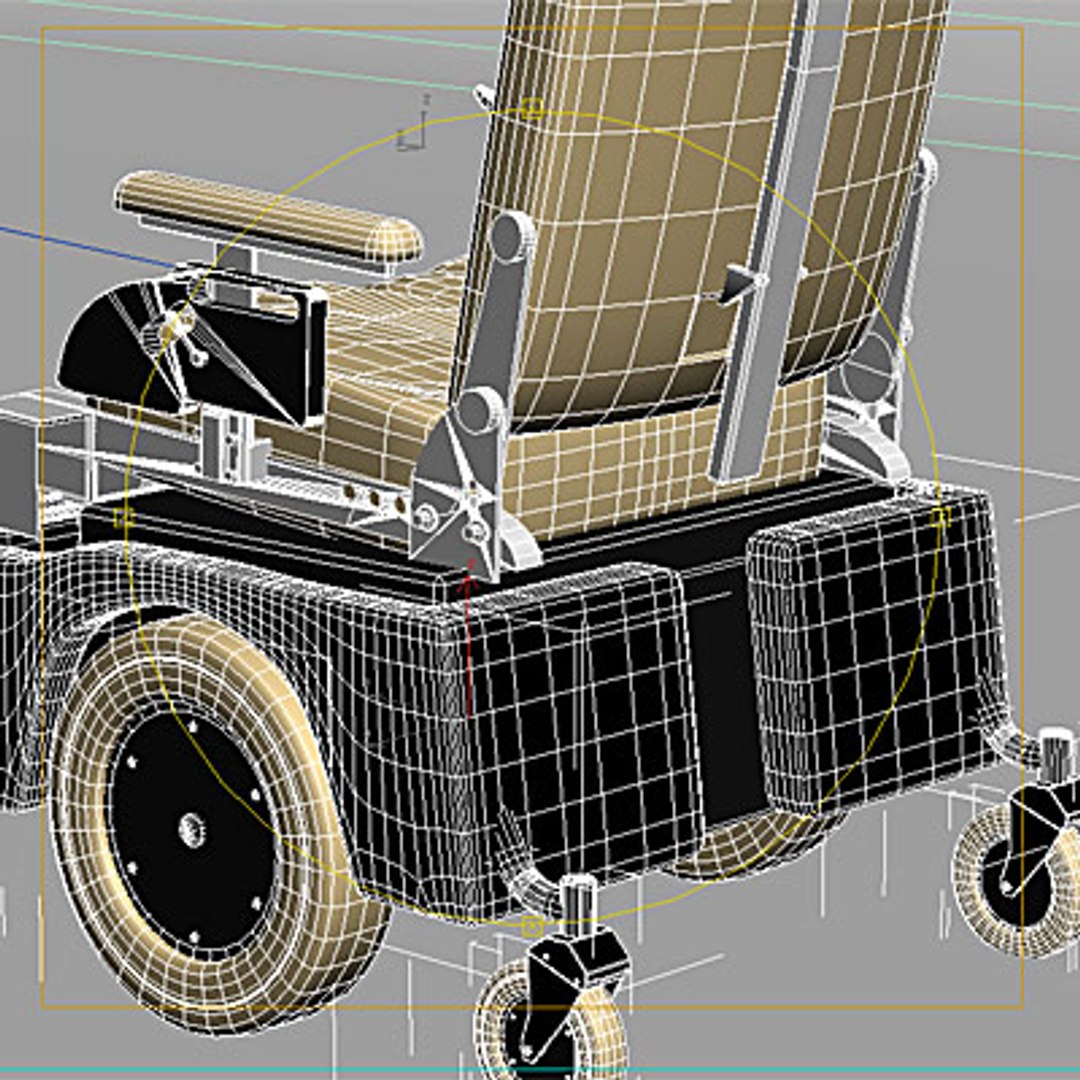 3d Wheelchair Wheel Chair