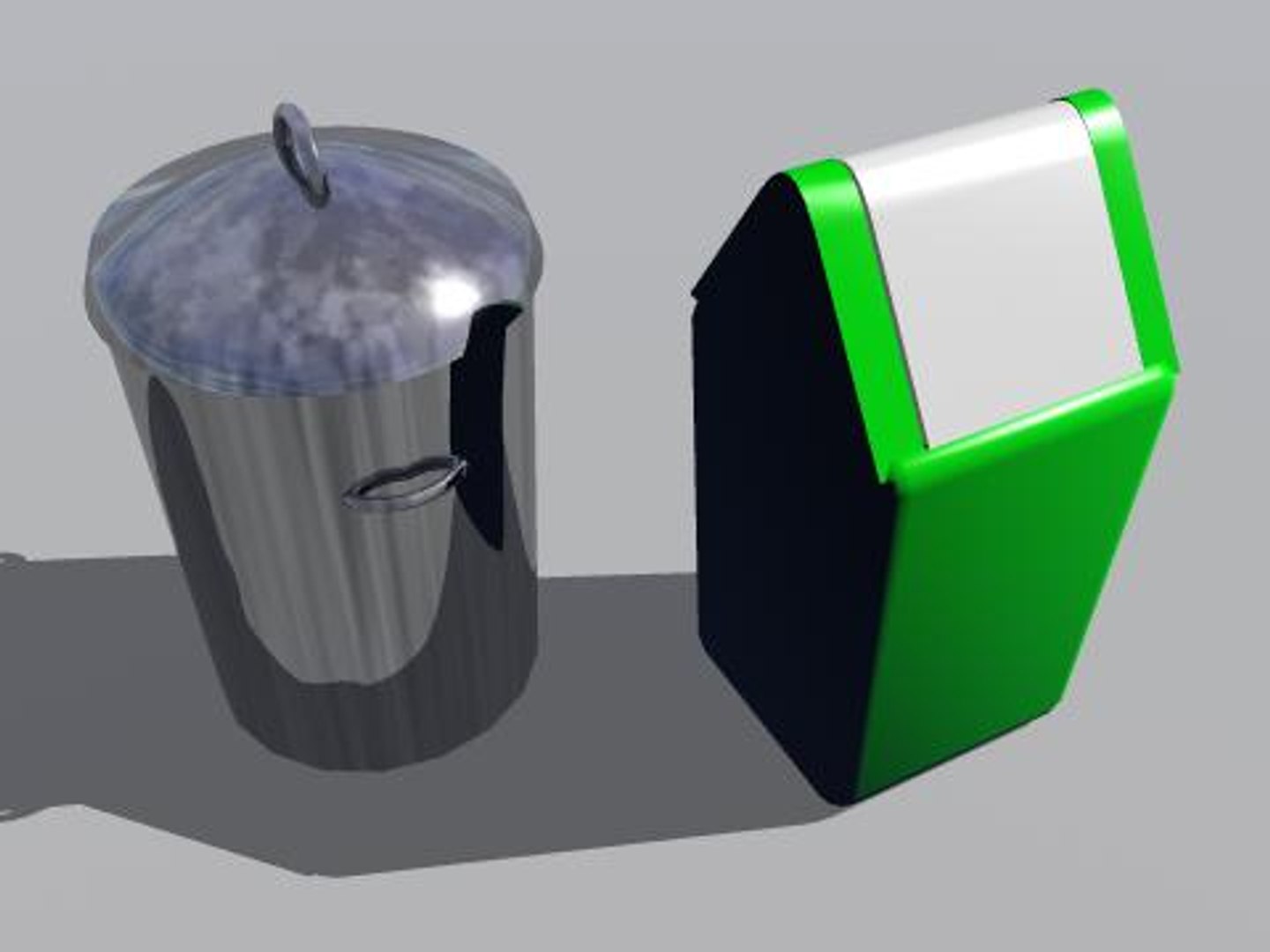 3d model trash
