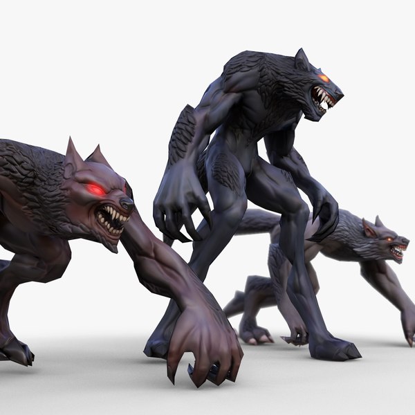 Werewolf 3d Models For Download Turbosquid 7157