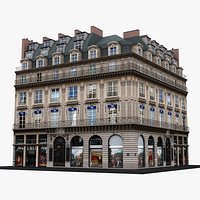 Typical Parisian Apartment Building 32