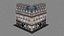 Typical Parisian Apartment Building 32 3D model