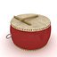 chinese drum 3d model