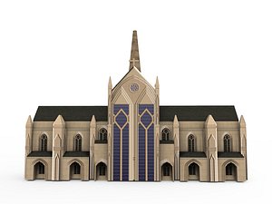 christian church 3D model