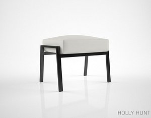 holly hunt stilt coupe 3d model