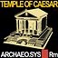 reconstruction temple caesar huelsen 3d 3ds