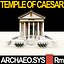 reconstruction temple caesar huelsen 3d 3ds