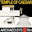reconstruction temple caesar huelsen 3d 3ds