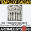reconstruction temple caesar huelsen 3d 3ds