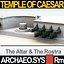 reconstruction temple caesar huelsen 3d 3ds