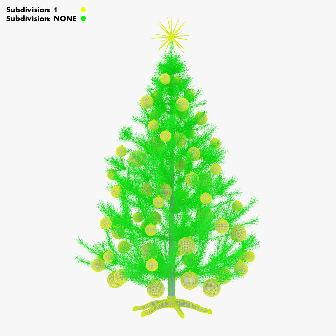 Christmas tree 150cm v 3D model TurboSquid 1655989