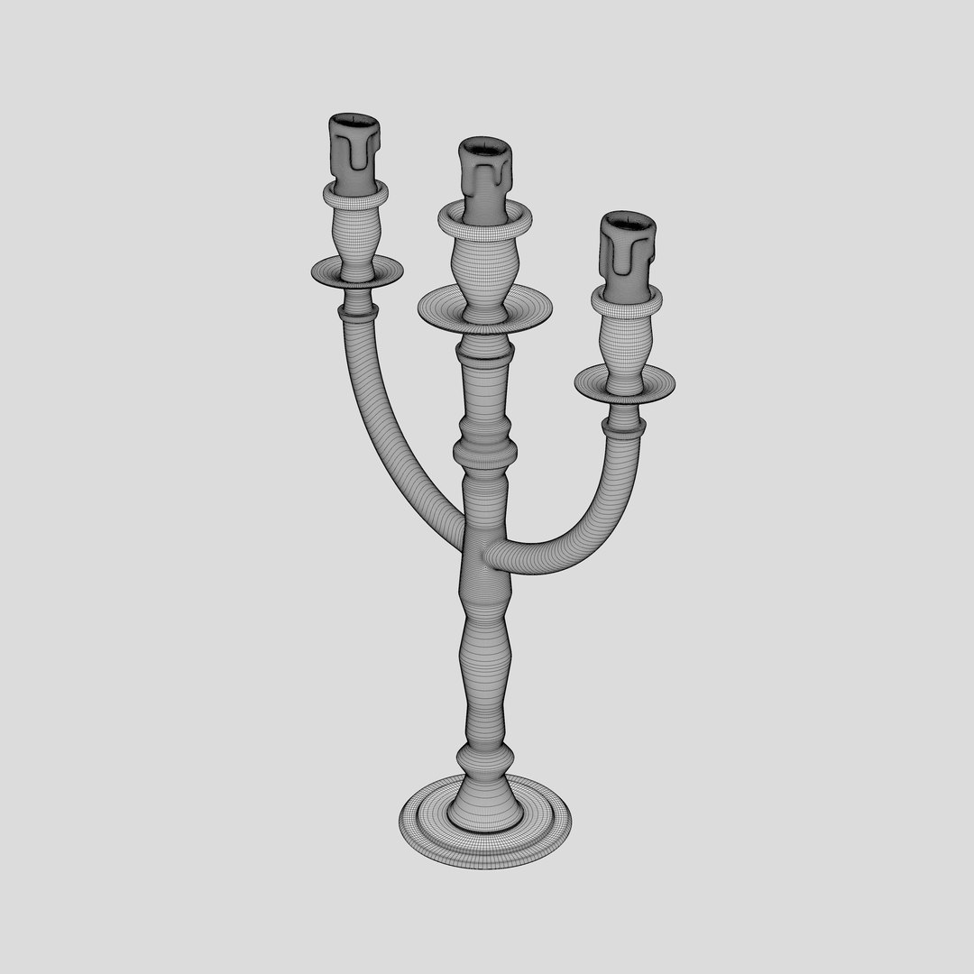 3D Candelabra - TurboSquid 2168007