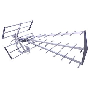 VHF Antenna Low 53 3D