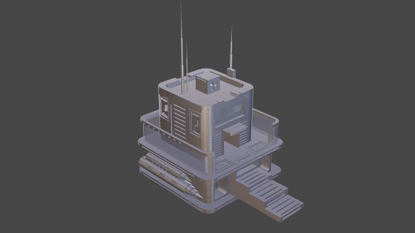 Free Futuristic Building 3D Models for Download | TurboSquid