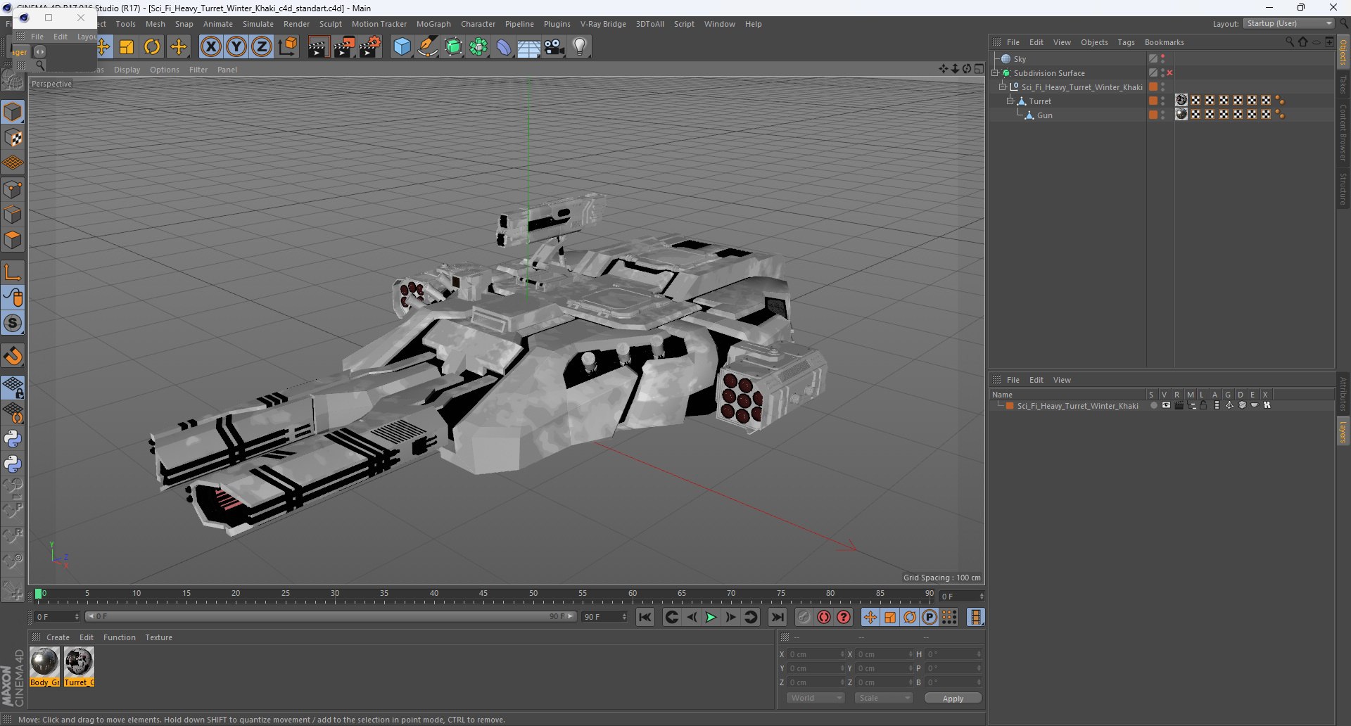 3D Sci Fi Heavy Turret Winter Khaki https://p.turbosquid.com/ts-thumb/UJ/O0zQCK/8v/scifiheavyturretwinterkhakimb3dmodel047/jpg/1725554468/1920x1080/fit_q87/b2f8d6e7472fb7520e97ca4a794428c3b698f9d5/scifiheavyturretwinterkhakimb3dmodel047.jpg