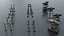 Set gambe Mecha Kit fantascientifico modulare