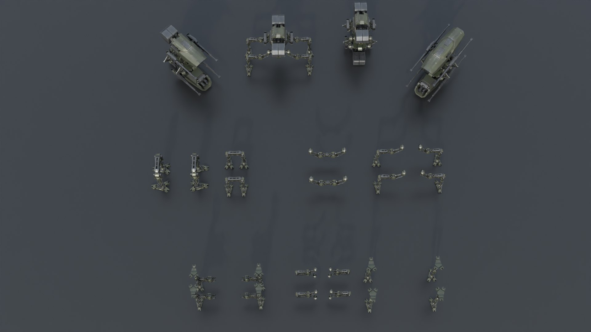 Mecha Leg Set Modular Sci-Fi Kitbash 3D model https://p.turbosquid.com/ts-thumb/UJ/TIchER/NV/5/png/1787595174/1920x1080/fit_q87/3e22c67adcdc42b295e2c04ef9c5a87e2ec0ae0a/5.jpg