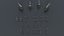 Set gambe Mecha Kit fantascientifico modulare