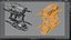 Set gambe Mecha Kit fantascientifico modulare