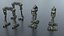 Set gambe Mecha Kit fantascientifico modulare