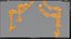 Set gambe Mecha Kit fantascientifico modulare