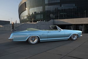 Riviera 1963 convertible concept 3D model