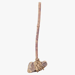 Large Branch Rope Axe Remastered