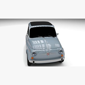 3ds max 1957 fiat 500 nuova