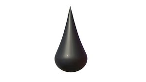drop of ink 3D model