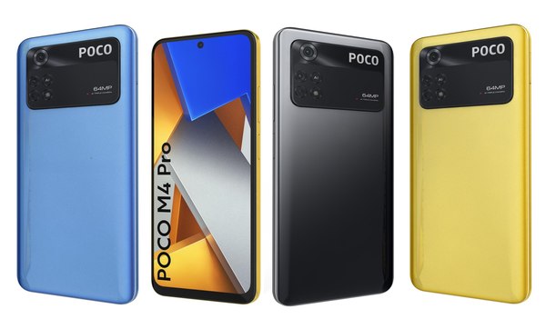 Xiaomi Poco M4 Pro All Colors(1) 3D model