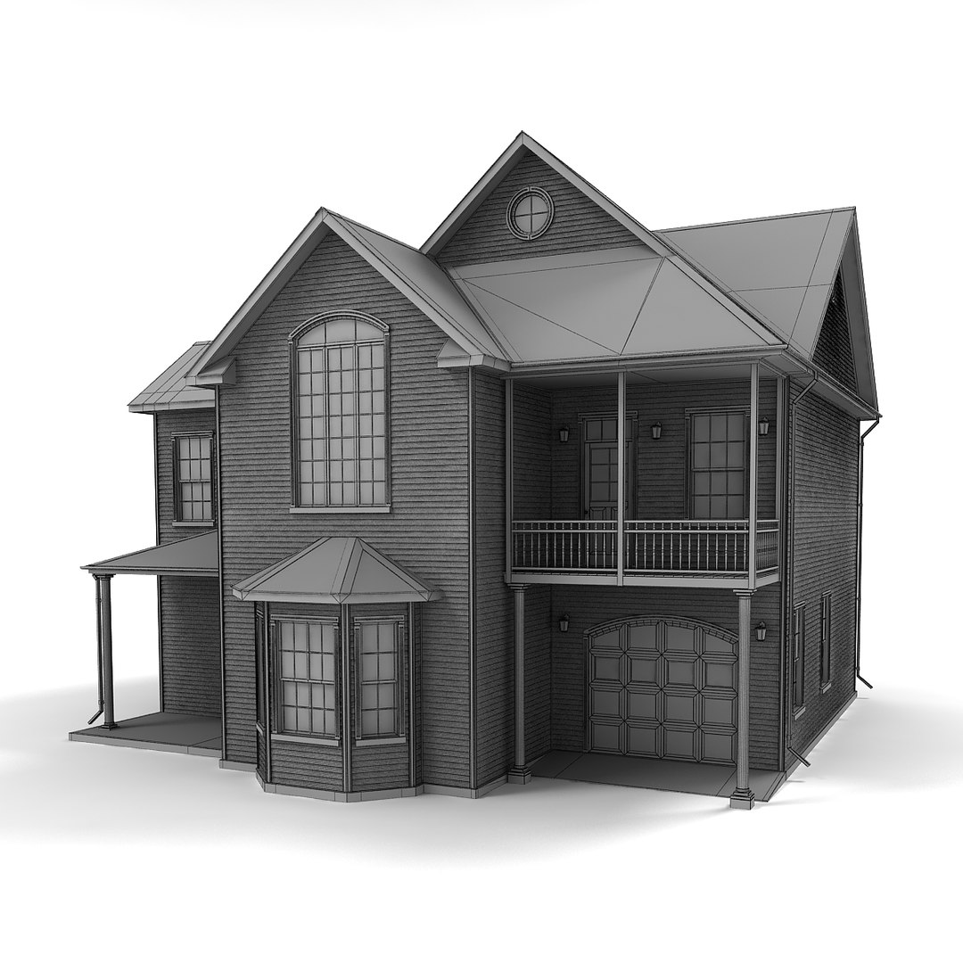 Hi-poly Cottages Vol 7 3d Max