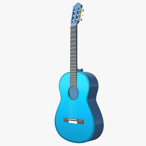 instruments guitar 3D model