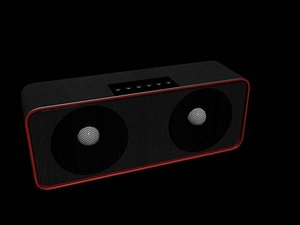 bluetooth speaker 3D model