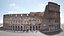 Roman Colosseum Ruins High detail