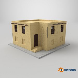 Traditional Middle Eastern House 3D