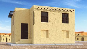 Traditional Middle Eastern House 3D